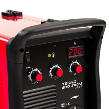 MIGOMAT IDEAL IDEAL TECNO MIG 200/2 СВАРОЧНЫЙ АППАРАТ MMA IGBT 200A 230В 400В ALU