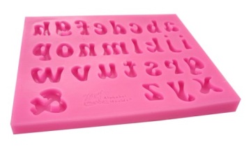 BFS454 Форма из силиконовой смолы БУКВЫ