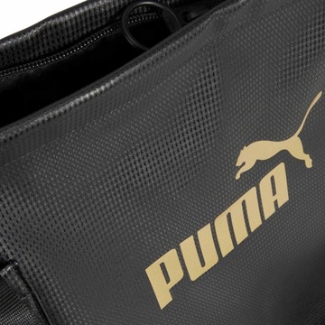 PUMA CORE LARGE SHOPPER SPORTOWA TOREBKA TORBA MIEJSKA RAMIĘ ZAKUPY CZARNA