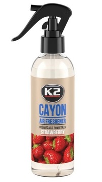 Автомобильный освежитель воздуха K2 Professional CAYON STRAWBERRY 250мл