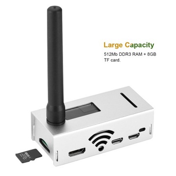 Собранная точка доступа MMDVM DMR с антенной платой