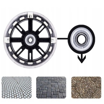 РЕГУЛИРУЕМЫЕ БОКОВЫЕ ПОДДЕРЖИВАЮЩИЕ КОЛЕСА 12–20 ДЮЙМОВ С ЧЕРНЫМ СВЕТОДИОДОМ