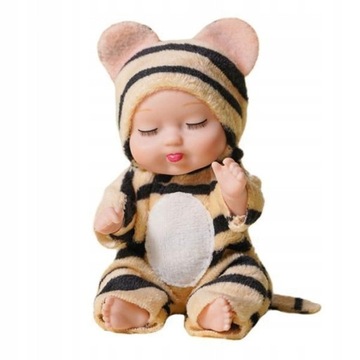 5xCartoon Sleeping Baby Doll Brelok 5 szt