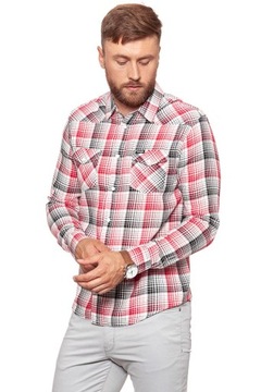 Męskia koszula Wrangler LS WESTERN SHIRT M