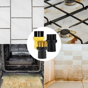 ZESTAW SZCZOTECZEK Akcesoriów PUREY DO PAROWNIC KARCHER SC 1 2 3 4 mosiężna