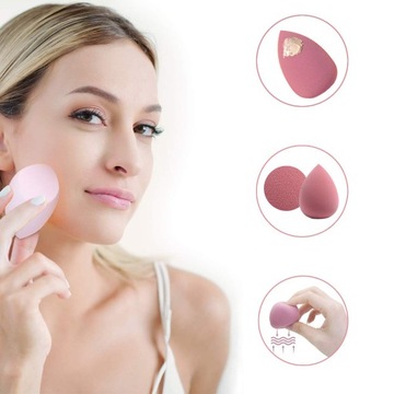 Спонж для макияжа Beauty Blender Подарочная коробка Рождественская ГУБКА 4 шт.