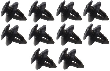 SKODA OCTAVIA II 2 SPINKI LISTWY PROGOWEJ 10 SZT