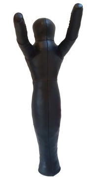Manekin zapaśniczy 150cm/30kg jednonożny skóra