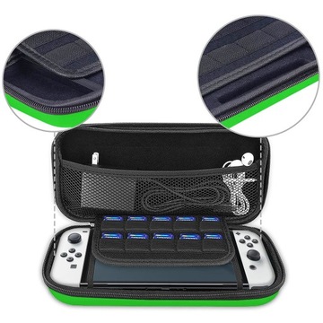 УЛУЧШЕННЫЙ ЧЕХОЛ ДЛЯ NINTENDO SWITCH OLED модель HEG-001 + СТЕКЛО