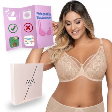 Biustonosz Ava 1824 miękki SOFT 75F beż beżowy