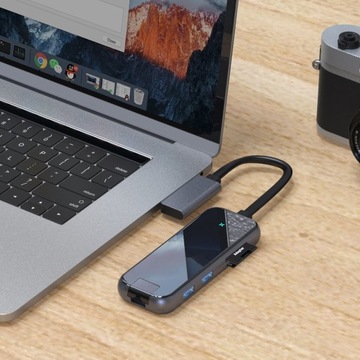 Baseus HUB MacBook USB HDMI SD RJ45 CAHUB-FZ0G