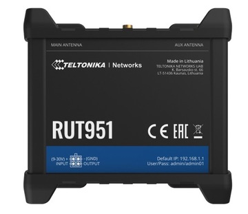 TELTONIKA RUT951 Kompaktowy przemysłowy ROUTER LTE NASTEPCA RUT950