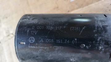 MERCEDES W169 TŘÍDA A 2.0 CDI STARTÉR A0051517401