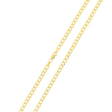 Złoty łańcuszek Pancerka 60 cm pr. 585
