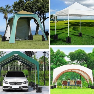 4 SZT TORBY NAMIOTOWE WORKI NA PIASEK DO PAWILONU OBCIĄŻNIKI DO PAWILONU