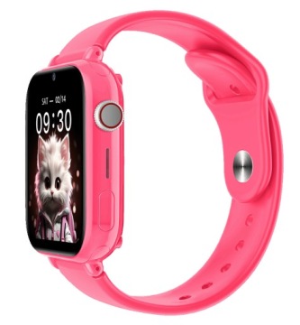 Умные часы FW59 Kiddo 4G Розовый Для детей Видеозвонки GPS SOS