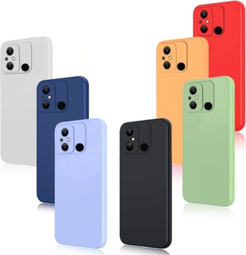 ЧЕХОЛ ДЛЯ XIAOMI REDMI 12C СИЛИКОНОВЫЙ МЯГКИЙ ЧЕХОЛ + СТЕКЛО