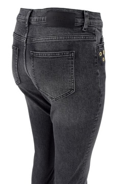 ESCADA SPORT spodnie jeansy slim grafit S 36 %