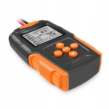 12V 24V Tester akumulatora Analizator baterii LCD