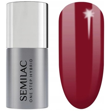 SEMILAC ONE STEP LAKIER S580 CRIMSON 5ML