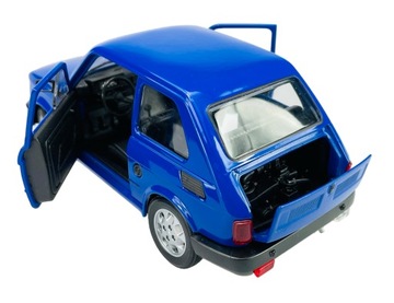 WELLY FIAT 126p MALUCH BLUE 1:21 LEGENDS PRL