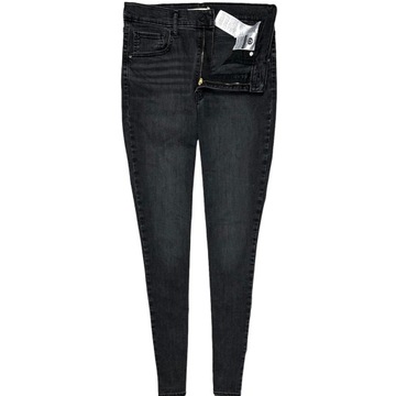 LEVIS MILE HIGH SUPER SKINNY Jeansy Rurki Damskie z Wysokim Stanem W31 L32