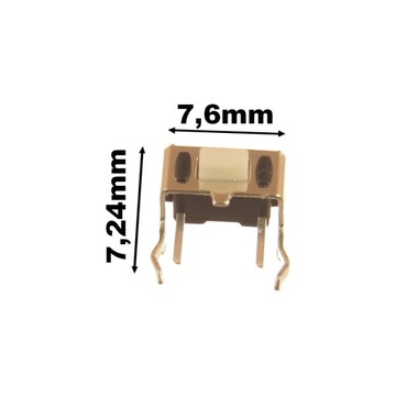 Микрокнопка TACT SWITCH мгновенного действия 3,5x7,5x5 DIP b