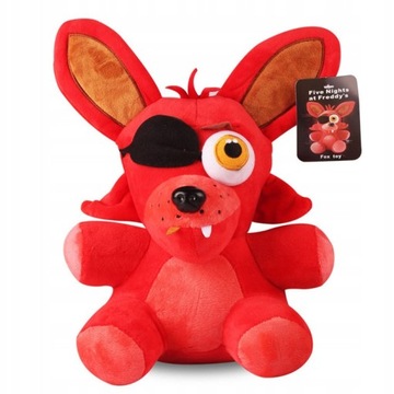 FNAF BONNIE FOXY CHICA PLUSZAK MASKOTKA 25cm
