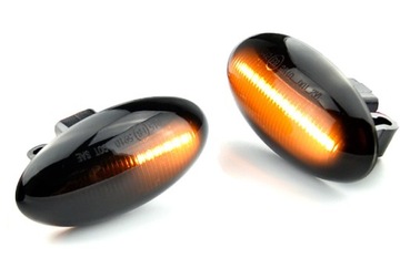 CITROEN C1 C2 C3 KIERUNKOWSKAZY LED DYNAMIC BLACK