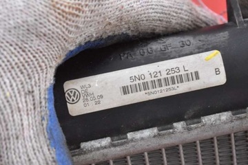 CHLADIČ VODY 5N0121253L VW TIGUAN 1 I 2.0 TDI 170 KM 07-11