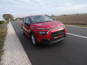 Citroen C3 III Hatchback Facelifting 1.2 PureTech 83KM 2022 CITROEN C3 1.2 BEN ZAMIANA, zdjęcie 1