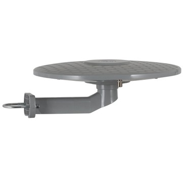 ХОРОШАЯ СИЛЬНАЯ АНТЕННА ДЛЯ ТЮНЕРА, ТВ-ДЕКОДЕРА DVB T DVB-T2, ОБЩАЯ, СЕРАЯ