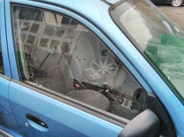 SKLO (OKNO) BOČNÍ PRAVÁ PŘEDNÍ DVEŘE HYUNDAI ATOS