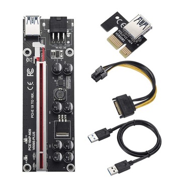 ADAPTER GPU PCI-E 1X DO 16X RISER EXTENDER PCI-E