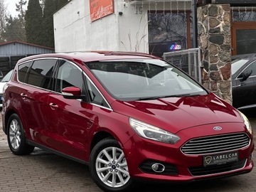Ford S-Max II Van 2.0 TDCi 150KM 2017 FORD S-MAX 2.0 TDCI TITANIUM Carplay / Virtual / HAK / FULL LED, zdjęcie 16