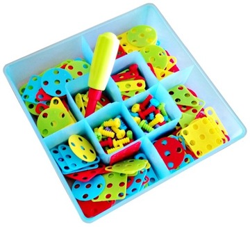 GENIUS KIDS ВИНТОВАЯ МОЗАИКА ТРЕНИРОВКА 178 ЭЛЕМЕНТОВ