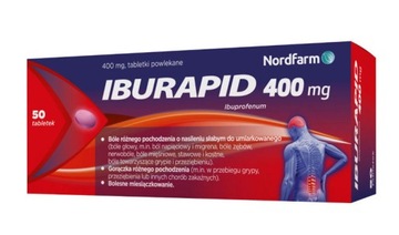 Iburapid, 0,4 g, 50 tabletek
