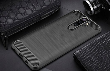 ЧЕХОЛ ДЛЯ XIAOMI REDMI Note 8 PRO CARBON CASE ЗАДНЯЯ ЧАСТЬ