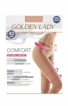 КОЛГОТКИ GOLDEN LADY COMFORT 40 DEN DAINO 3-M
