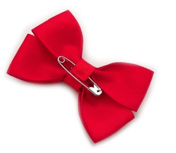 КРАСНЫЙ БАНТ НА ​​УДАЧУ ДЛЯ КОЛЯСКИ