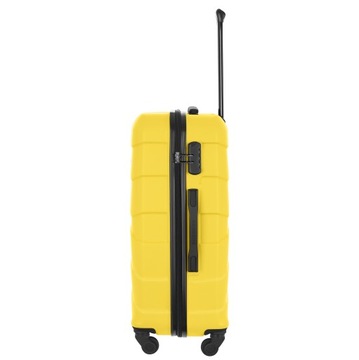 СУМКА-ЧЕМОДАН BARRENS MEDIUM БАГАЖ Путешествие на колесах ЖЕСТКИЙ СВЕТ желтый