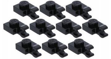 Lego Płytka 1X1 z zaczepem 61252 6019 Czarna 10szt