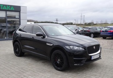 Jaguar F-Pace SUV 3.0 TDV6 300KM 2016 Jaguar F-Pace 3.0D 300KM Automat Led Skora Navi Bezwypadkowy Zarejestrowany, zdjęcie 9