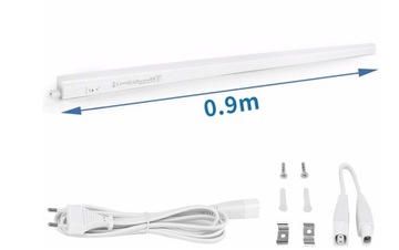 Lampka podszafkowa Led listwa T5 10W 90cm 4000K