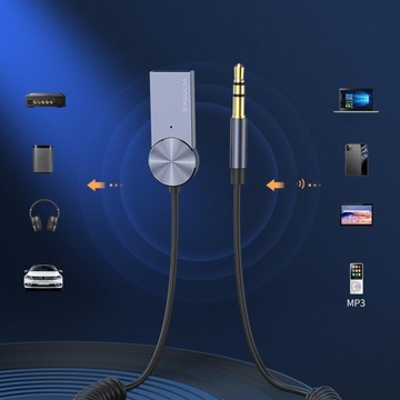 Беспроводной автомобильный адаптер Bluetooth 5.0