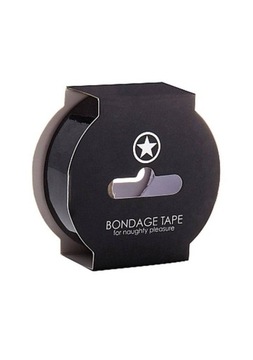 Bondage Tape Taśma do Wiązania 17,5 Meter Black