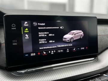 Skoda Octavia IV Kombi 2.0 TDI SCR 200KM 2022 Skoda Octavia 2.0TDI 200KM 4X4 RS DSG l Canton, H, zdjęcie 22