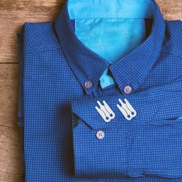 SPINKI DO KOSZULEK Z TYŁEM 200 SZT