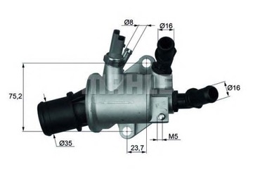 BEHR TERMOSTAT OPEL 88C 1,9CDTI