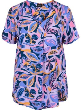 БЛУЗКА ZIZZI С УЗОРОМ 015A 54